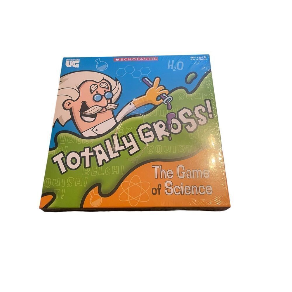 NEW University Games Scholastic Totally Gross KidsThe Game Of Science Board Game